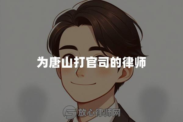 为唐山打官司的律师
