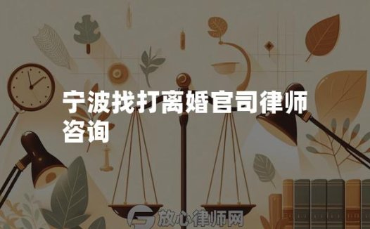 宁波找打离婚官司律师咨询